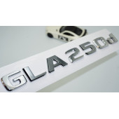 DK Tuning GLA 250d Bagaj Krom ABS 3M 3D Yazı Logo Benz İle Uyumlu - 1