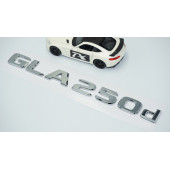 DK Tuning GLA 250d Bagaj Krom ABS 3M 3D Yazı Logo Benz İle Uyumlu - 3