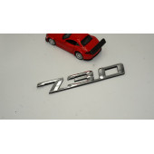 Bmw 730 Bagaj Krom ABS 3M 3D Yazı Logo - 3
