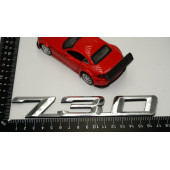 Bmw 730 Bagaj Krom ABS 3M 3D Yazı Logo - 6