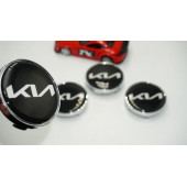 Kia Yeni Nesil Logo Jant Göbeği Kapak Seti 60mm - 1