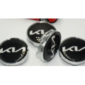 Kia Yeni Nesil Logo Jant Göbeği Kapak Seti 60mm - 5