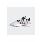Adidas Nite Jogger Erkek Spor Ayakkabısı Beyaz Turuncu - 3