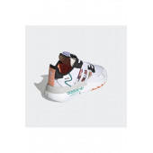 Adidas Nite Jogger Erkek Spor Ayakkabısı Beyaz Turuncu - 4
