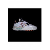 Adidas Nite Jogger Erkek Spor Ayakkabısı Beyaz Turuncu - 6