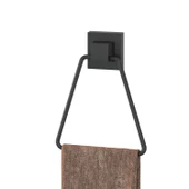 TEKNOTEL DELME VİDA MATKAP YOK! easyFIX YAPISKANLI ÜÇGEN HAVLULUK MAT SİYAH EF233 - 2