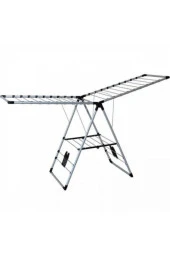 EKTFASHİON Tek Katlı Kalın Borulu Çamaşır Kurutmalık Askısı - 1