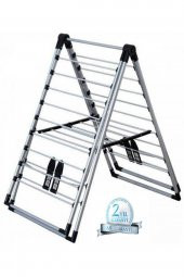 Kurutmalık Kalın Borulu Çamaşır Elbise Askısı Banyo Askısı - 2