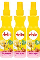 Dalin Kolay Tarama Spreyi Badem Yağlı 200 ml 3 Adet - 1