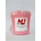 M1 ART Su Bazlı Vernikli İpek Soft Yenileme Boyası ŞEKER PEMBE 1000.ml-Mobilya,cam,mermer,beyaz eşya,fayans,seramik,parke - 1