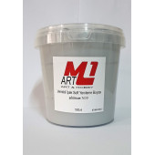 M1 ART Su Bazlı Vernikli İpek Soft Yenileme Boyası ANDEZİT SOFT GRİ 1000.ml-Mobilya,cam,mermer,beyaz eşya,fayans,seramik,parke - 1