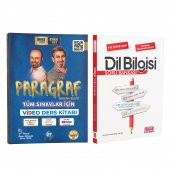 Kr Akademi Önder Hoca ve Ethem Hoca Paragraf ile Anlam Bilgisi ve AKM Dil Bilgisi Soru Bankası Seti - 1