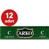ARKO YAGLI KREM KLASIK 20 ML X 12 ADET - 1