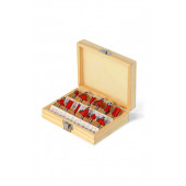 12 Parça freze uç takımı 6mm-8mm-12mm - 1