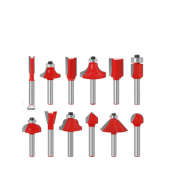 12 Parça freze uç takımı 6mm-8mm-12mm - 2