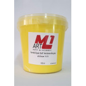 M1 ART Su Bazlı Vernikli İpek Soft Yenileme Boyası CİVCİV SARISI 1000.ml-Mobilya,cam,mermer,beyaz eşya,fayans,seramik,parke - 1