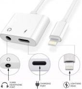 Lightning Kulaklık Şarj Çevirici Dönüştürücü Adaptör Aux Kablosu (iphone 7 8 X XR 11 Plu - 5