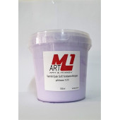 M1 ART Su Bazlı Vernikli İpek Soft Yenileme Boyası SOFT MENEKŞE 1000.ml-Mobilya,cam,mermer,beyaz eşya,fayans,seramik,parke - 1