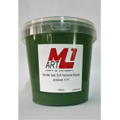 M1 ART Su Bazlı Vernikli İpek Soft Yenileme Boyası ÇAM YEŞİLİ 1000.ml-Mobilya,cam,mermer,beyaz eşya,fayans,seramik,parke - 1