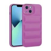 iPhone 14 Kılıf Kamera Korumalı Parlak Airbag'li Zore Galya Kılıf thumbnail 6