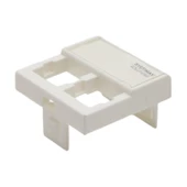 FACE PLATE 45 X 45 2 PORT MOSAIC - 2