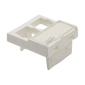 FACE PLATE 45 X 45 2 PORT MOSAIC - 4