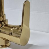 Venita Gold Lüks Gövdeli 360° Oynar Başlıklı Mutfak Evye Bataryası - 4