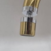 Venita Gold Lüks Gövdeli 360° Oynar Başlıklı Mutfak Evye Bataryası - 5