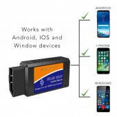 Valkyrie ELM327 OBD2 Bluetooth V2.1 Araç Arıza Tespit Cihazı - 4