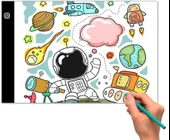 Valkyrie MDDG Led Işıklı A4 Boy Çizim Kopyalama Eskiz Çizim Ultra İnce Animasyon Çizim Tableti - 4