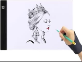 Valkyrie MDDG Led Işıklı A4 Boy Çizim Kopyalama Eskiz Çizim Ultra İnce Animasyon Çizim Tableti - 1