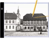 Valkyrie MDDG Led Işıklı A4 Boy Çizim Kopyalama Eskiz Çizim Ultra İnce Animasyon Çizim Tableti - 5