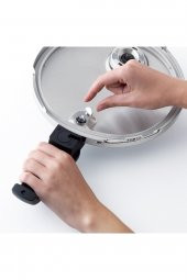 Fissler Vitaquick Bluepoint 6 Litre Düdüklü Tencere + Cam Kapak - 4