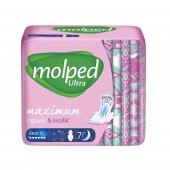 Molped Ultra Anatomik Gece Ped 7 Adet - 1