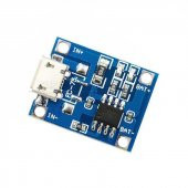 TP4056 Korumasız 1A Lipo - Li Ion Pil Şarj Devresi 3,7V Micro USB Girişli - 1