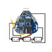 3S 6A 12,6V BMS Koruma Kartı Lityum Batarya 18650 Li-ion Lipo Protection Module - 2