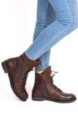 Scavia Orto pedik Comfort Hakiki Deri Bayan Bot - 7