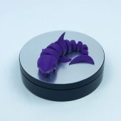 3D Hareketli Köpek Balığı Figürlü Oyuncak - Mor thumbnail 6