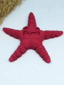 3D Hareketli Deniz Yıldızı Oyuncak - Kırmızı - 2