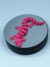 3D Hareketli Oyuncak Kertenkele - Pembe thumbnail 3