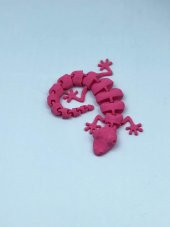 3D Hareketli Oyuncak Kertenkele - Pembe thumbnail 1