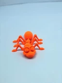 3D Hareketli Karınca Figürlü Oyuncak - Turuncu thumbnail 2