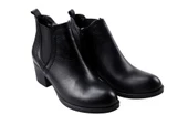 Scavia Orto pedik Comfort Hakiki Deri 5 Cm Topuklu Bayan Bot - 10