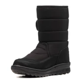 Le Petit Kız Çocuk Siyah Termal Kar Bot - 2