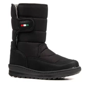 Le Petit Kız Çocuk Siyah Termal Kar Bot - 1