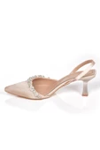 Papuçcity Synergy 02245 7 Cm Topuklu Kadın Stiletto Abiye Ayakkabı - 9