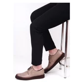 Burç 02133 Erkek Günlük Deri Oxford Ayakkabı - 6