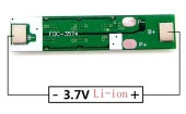 1S 10A 3,7V BMS Koruma Kartı Lityum Batarya 18650 Li-ion Lipo Protection Module thumbnail 2