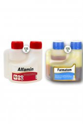 2li Kuşlar Için Set Farmatom Vitamin Alfamin Ishal Seti (125 ML) - 1