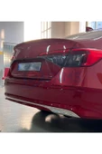 Honda Civic Krom Arka Difüzör 3 parça 2021 Üzeri Paslanmaz Çelik thumbnail 1